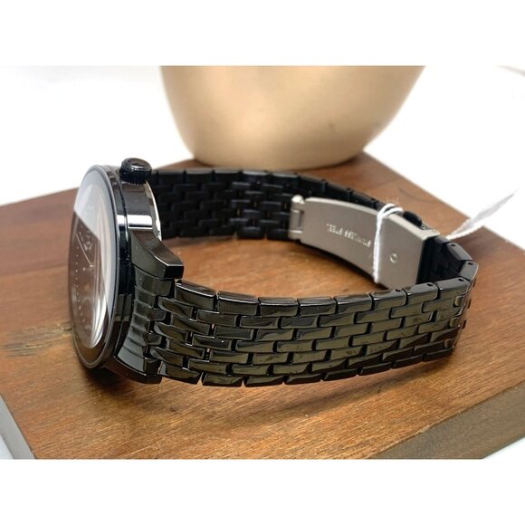 Timex Men's Watch TW2T50400 Quartz Black Dial Day Date Stainless Steel 41mm - Picture 9 of 14